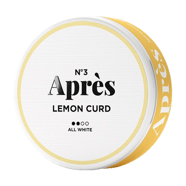 Après Lemon Curd nikotino maišeliai