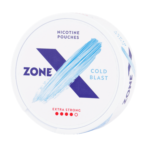 ZoneX Cold Blast Extra Strong nikotinposer