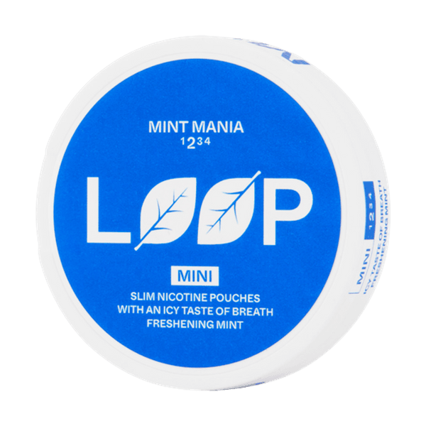 LOOP Mint Mania Mini nikotino maišeliai