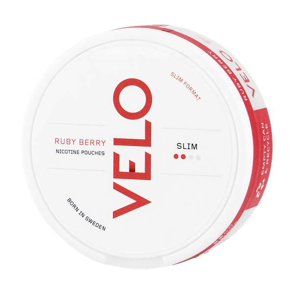 VELO VELO Ruby Berry Slim nikotinposer