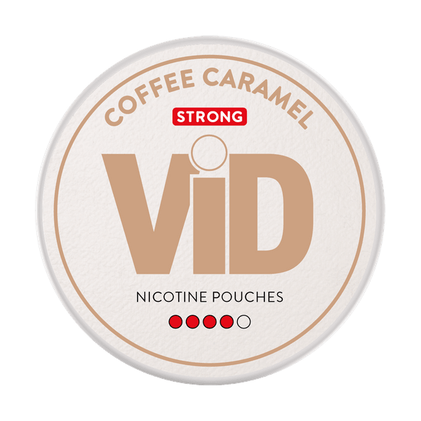 ViD Coffee Caramel Strong nikotinposer