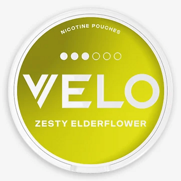 VELO Zesty Elderflower nikotinposer