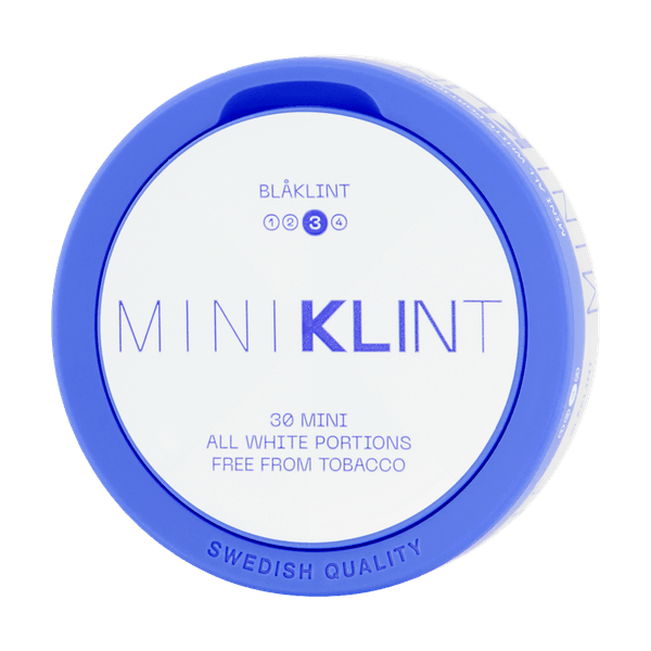 KLINT Blåklint Mini nicotine pouches