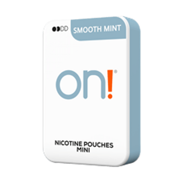 Poches de nicotine on! Smooth Mint 3mg