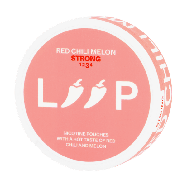 LOOP Red Chili Melon Strong nicotine pouches