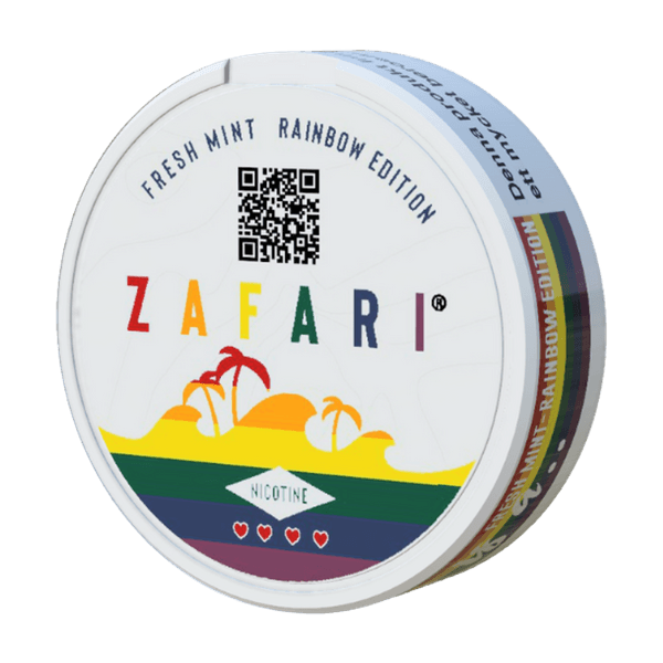 ZAFARI Fresh Mint Rainbow Edition nikotiinipussit