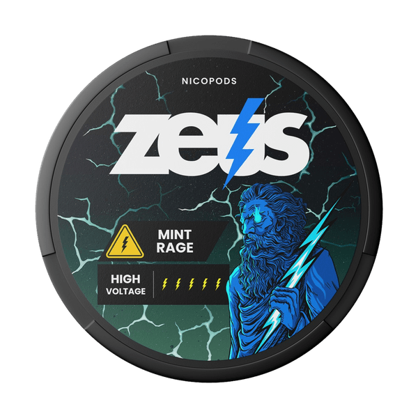 Zeus Mint Rage Strong nikotinposer