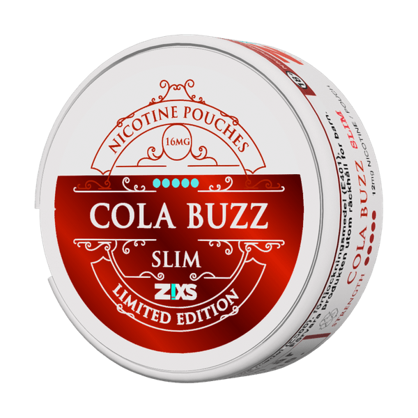 ZIXS Cola Buzz nicotine pouches