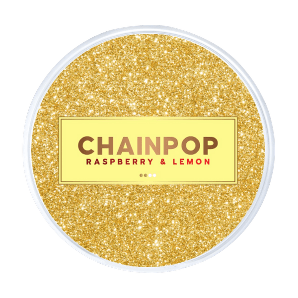 Chainpop Rasberry & Lemon Slim nicotine pouches