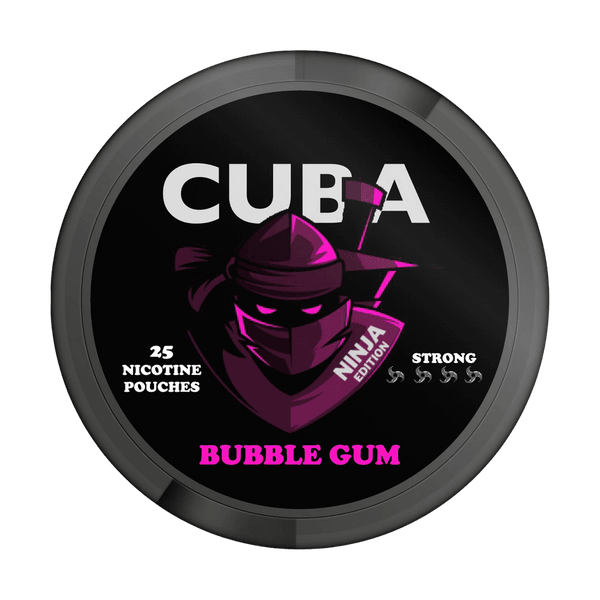 Nikotinové sáčky CUBA Ninja Bubblegum