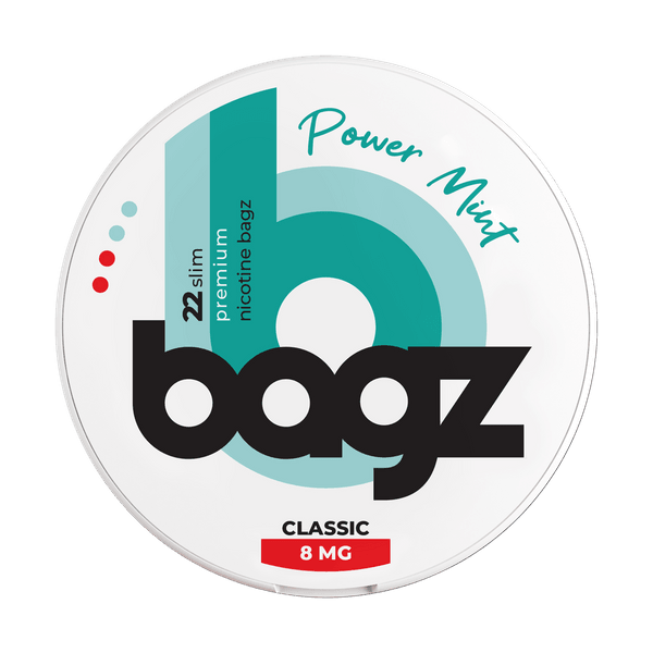 Bagz Power Mint 8mg nikotiinipussit