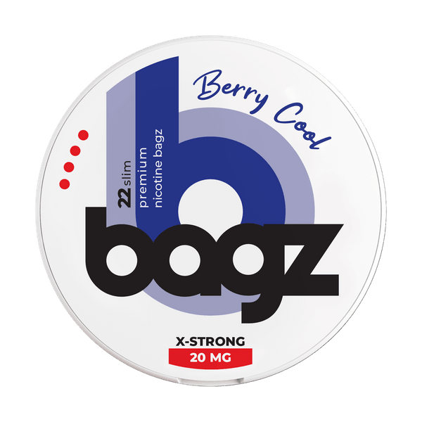 Bagz Bagz Berry Cool Max 20mg nikotinposer