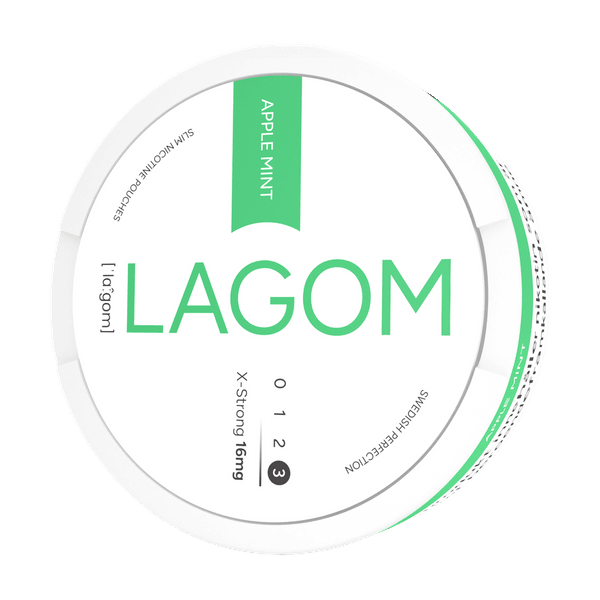 LAGOM Lagom Apple Mint 16mg nikotinposer