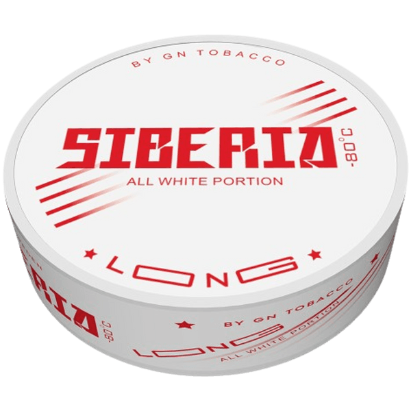 SIBERIA Siberia Slim Long nikotino maišeliai