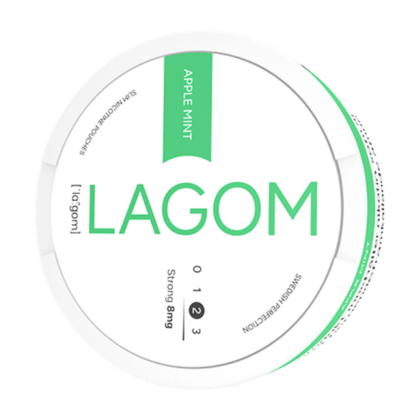 LAGOM Lagom Apple Mint Light 4mg nikotinposer