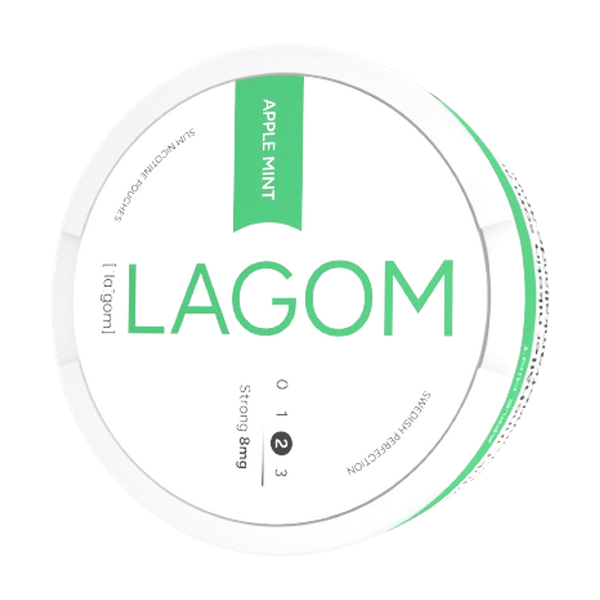 LAGOM Lagom Apple Mint Strong 8mg nikotinposer