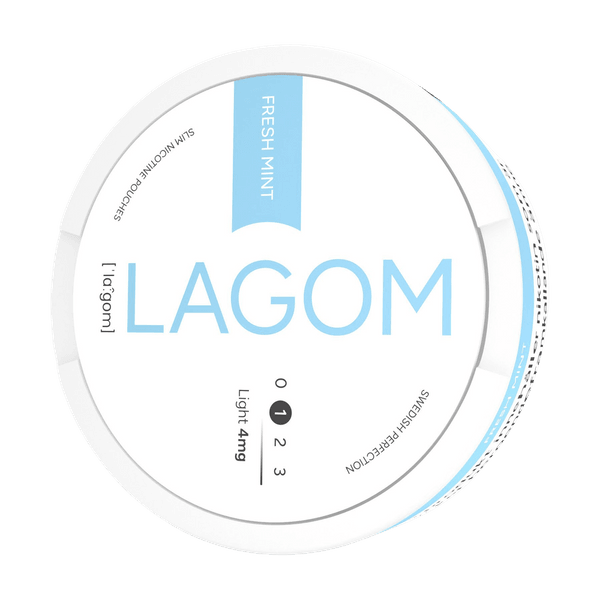 LAGOM Lagom Fresh Mint Light 4mg nikotinposer