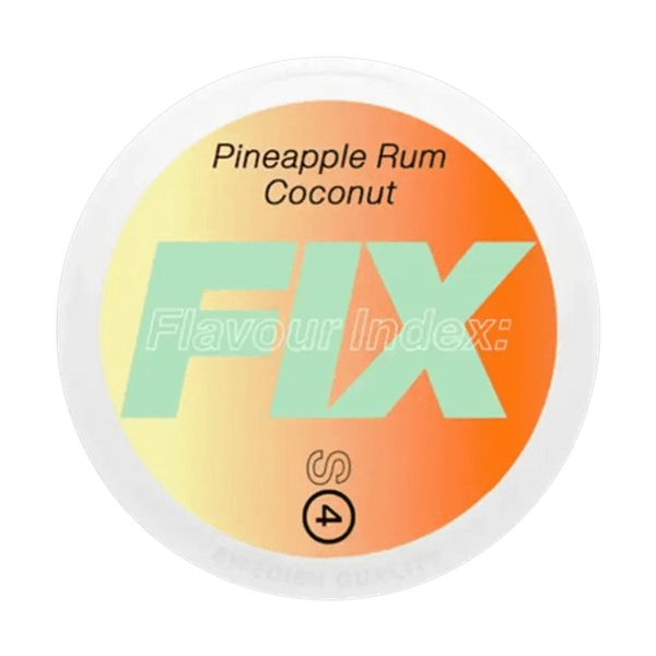 Fix Fix Pineapple Rum Coconut 14mg nikotinposer