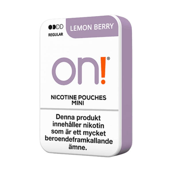 on! Lemon Berry 9mg nikotinposer