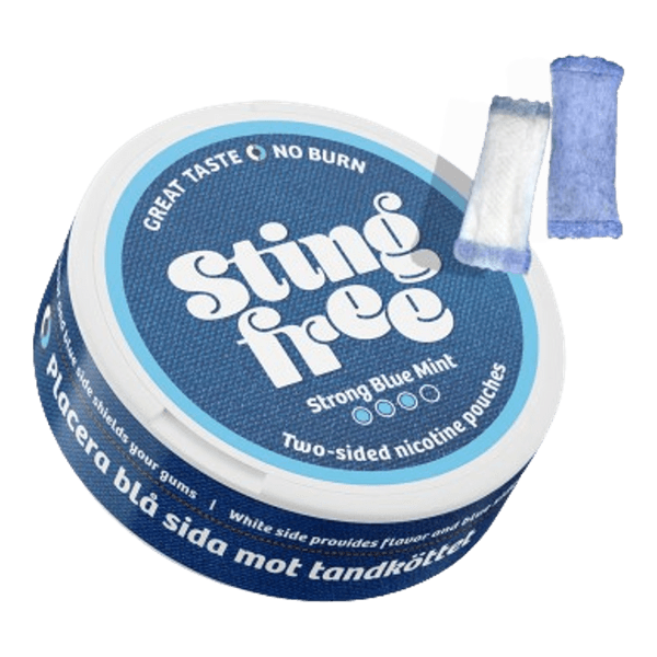 STING FREE Sting Free Strong Blue Mint nikotinposer