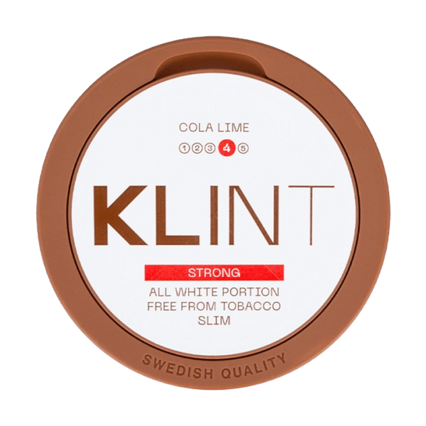 KLINT Cola Lime Strong nikotiinipussit