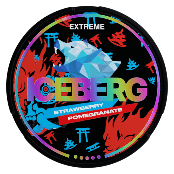 ICEBERG Strawberry Pomegranate Extreme nikotinposer