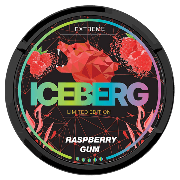 ICEBERG ICEBERG Raspberry Gum Extreme nikotinposer