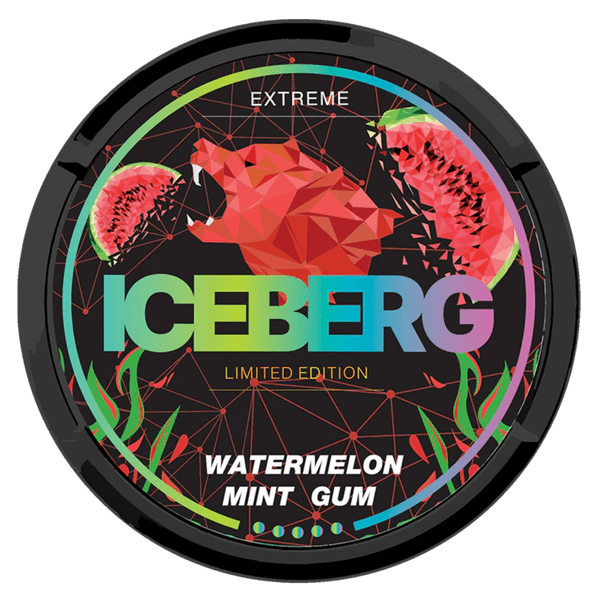 ICEBERG Iceberg Watermelon Mint Gum Extreme nikotinposer