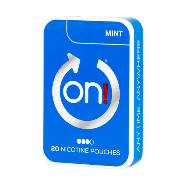 on! Mint 6mg nikotino maišeliai