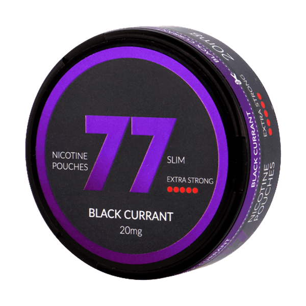 77 Black Currant Medium nikotino maišeliai